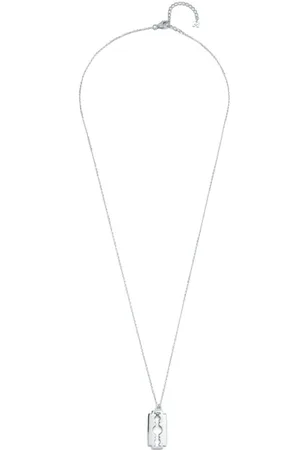 Mateo Sterling Razor Blade necklace