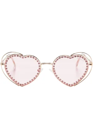 MONNALISA Heart shape-frame sunglasses