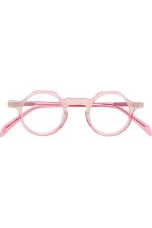 LESCA Yoga 39 round frame glasses