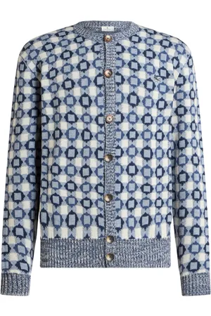 Etro Patterned-jacquard cardigan