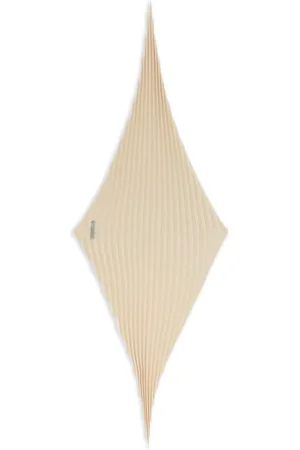 Ami Pleated diamond-shaped scarf