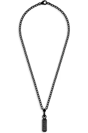 Philipp Plein Gothic Tag Pendant necklace