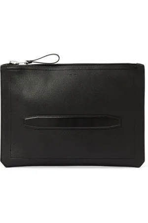 Tom Ford Grained-texture clutch bag