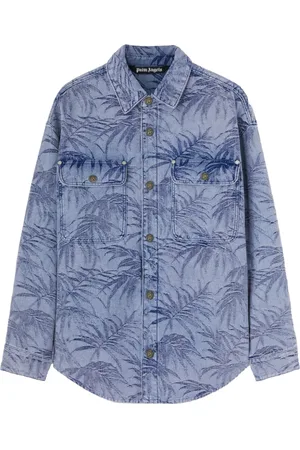 Palm Angels Palms denim shirt