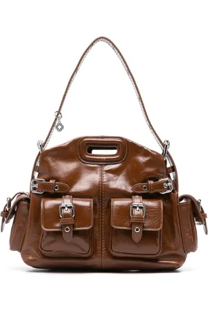 Maje Eyelet-detail cross body bag