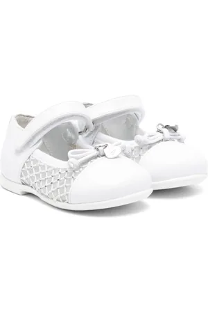MONNALISA Bow-detailing ballet flats
