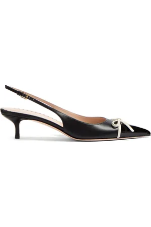 VALENTINO GARAVANI Bow-detail slingback pumps