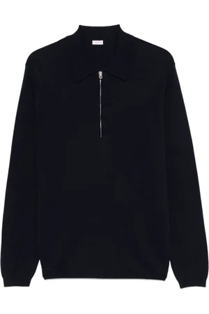 Fursac Ribbed knit polo shirt