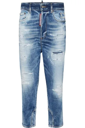 Dsquared2 Distressed-effect tapered jeans