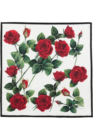 Dolce & Gabbana Logo-jacquard silk scarf