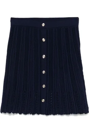 Maje Cable-knit mini skirt