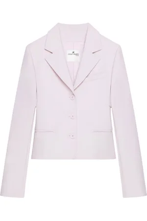 Courrèges Martingale-strap blazer
