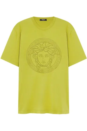 VERSACE Medusa-embroidered T-shirt