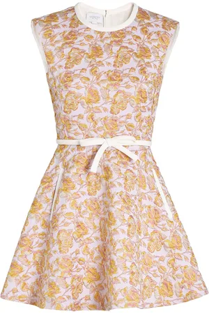 Giambattista Valli Floral-jacquard mini dress