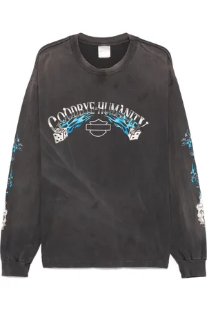 SAINT MXXXXXX Slogan-print T-shirt