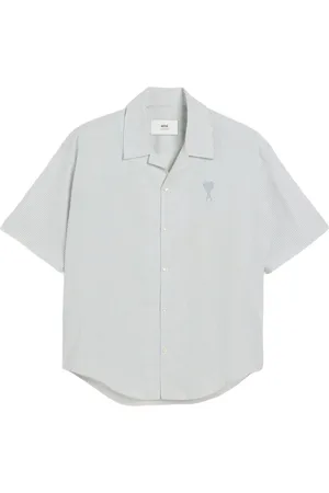 Ami Camp-collar short-sleeve shirt