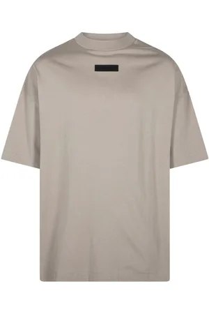 FEAR OF GOD TAB CREWNECK TEE "SEAL"