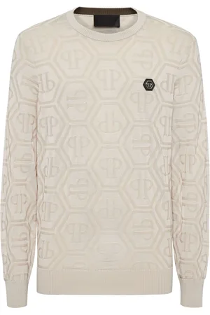 Philipp Plein Jacquard-logo sweater