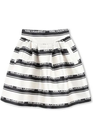 Karl Lagerfeld Logo-jacquard skirt