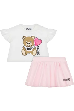 Moschino Logo-print skirt set