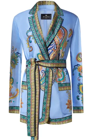 Etro Silk twill blazer