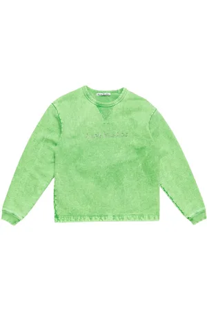 Acne Studios Studded-logo sweatshirt