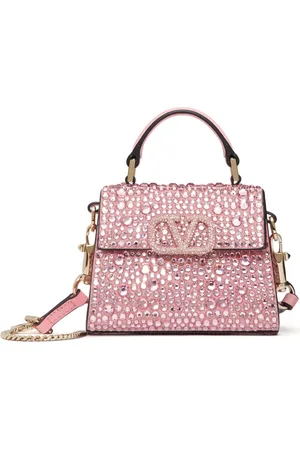 VALENTINO GARAVANI Mini VSling embroidered top-handle bag