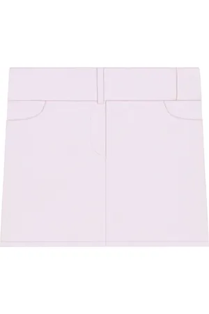 Courrèges Belted mini skirt