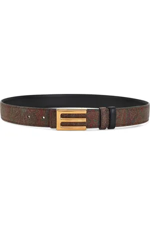 Etro Logo-buckle belt