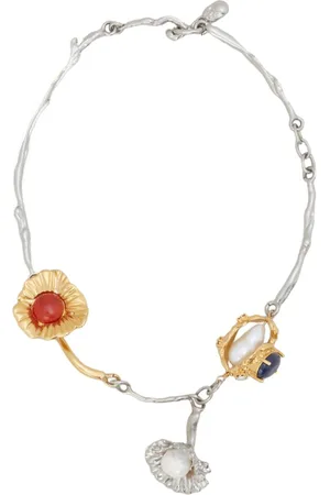 Marni Flower charms necklace