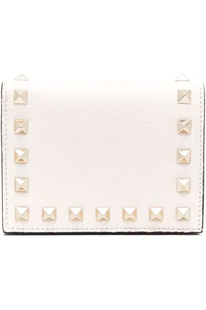 VALENTINO GARAVANI Rockstud-embellished foldover purse
