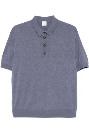 ELEVENTY Fine-knit polo shirt