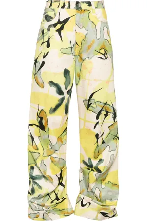 Collina Strada Dante graphic-print trousers
