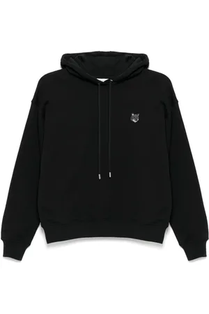 Maison Kitsuné Bold-fox-head-patched hoodie