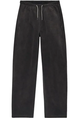Alexander Wang Rhinestone drawcord track pants