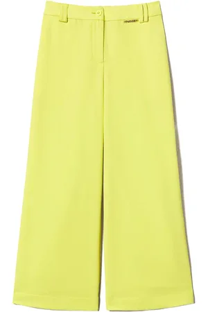 Twin-Set Crepe palazzo trousers