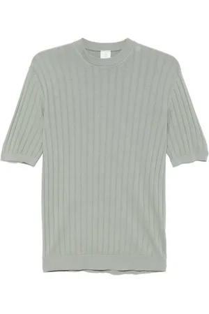 ELEVENTY Ribbed-knit T-shirt