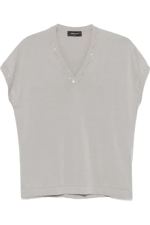 Fabiana Filippi Sequin-embellished vest