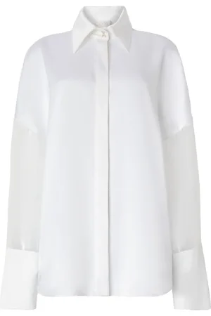 GENNY Sheer sleeves shirt