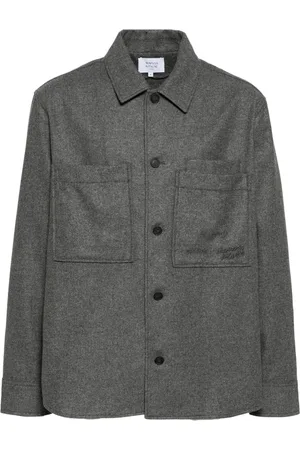 Maison Kitsuné Flannel shirt jacket
