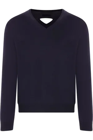 Prada V-neck wool sweater
