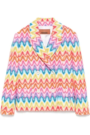Missoni Zigzag-woven blazer