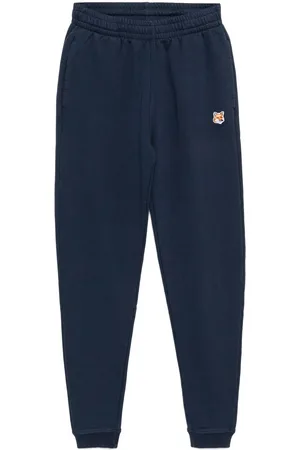 Maison Kitsuné Fox-head-patched track pants