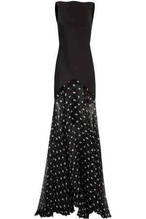 Nina Ricci Polka-dot maxi dress