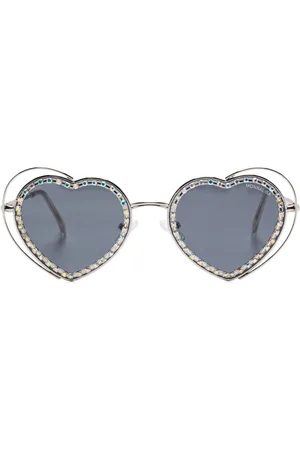 MONNALISA Heart shape-frame sunglasses