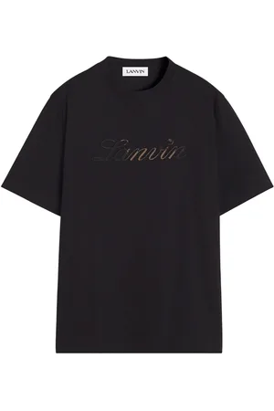 Lanvin Logo-embroidered T-shirt