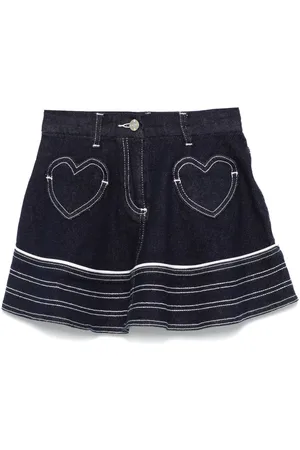 MONNALISA Denim mini skirt
