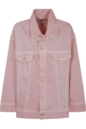 7 for all Mankind Logo patch denim jacket