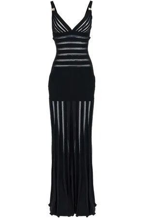 Elisabetta Franchi Semi-sheer gown