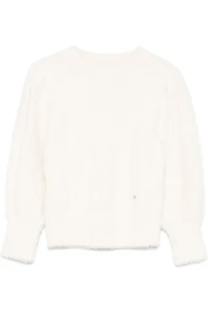 Abel & Lula Brushed-effect sweater